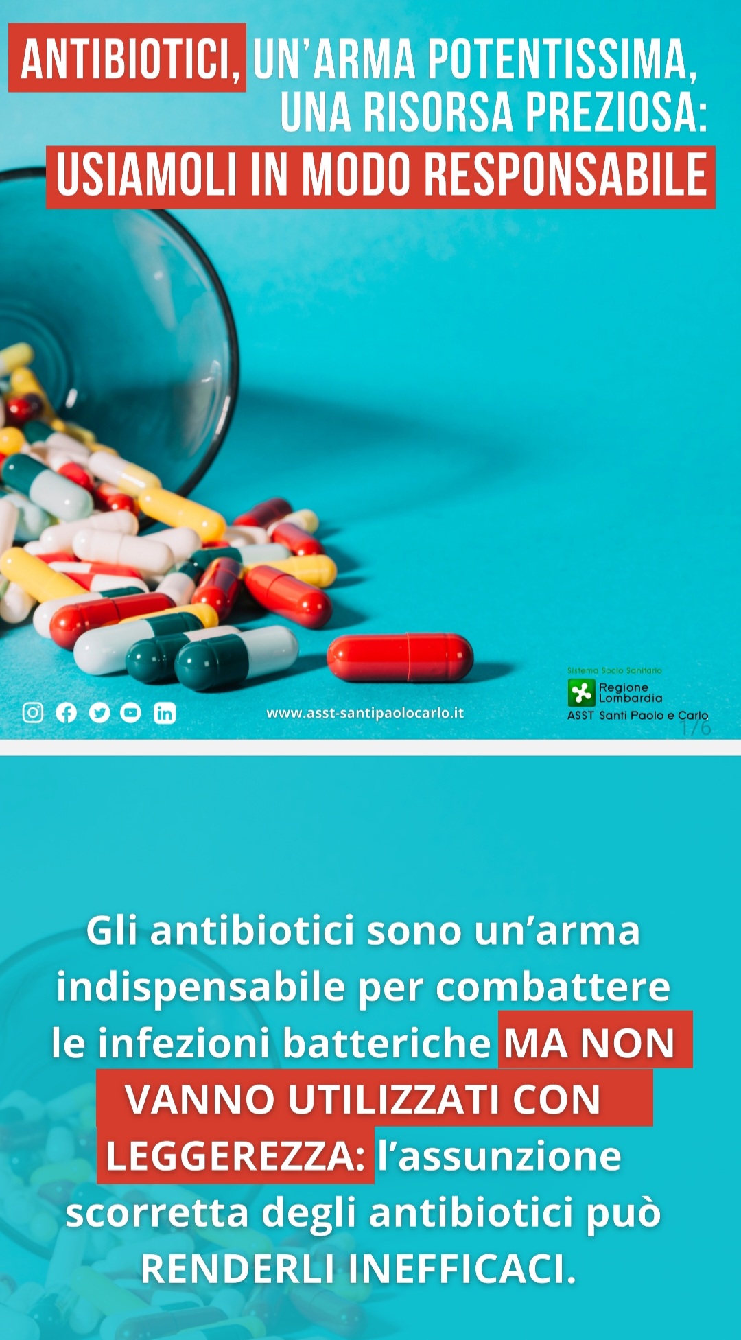 PILLOLE DI SALUTE !